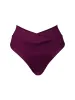 High Hip Crossover Bottoms in Sangria sold by Kitty & Vibe