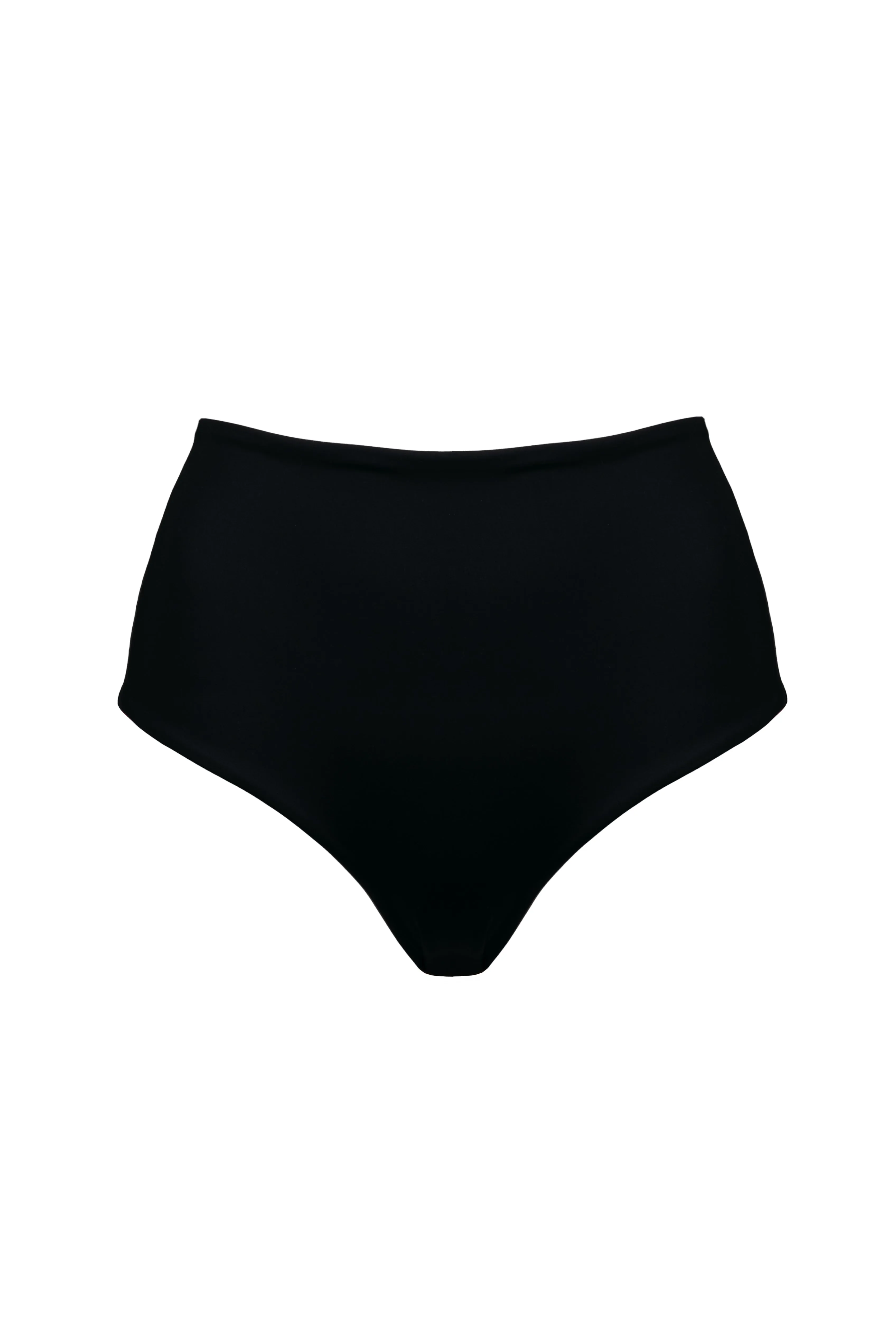 High Waisted Full Coverage Bottoms in Black sold by Kitty & Vibe product image thumbnail 2