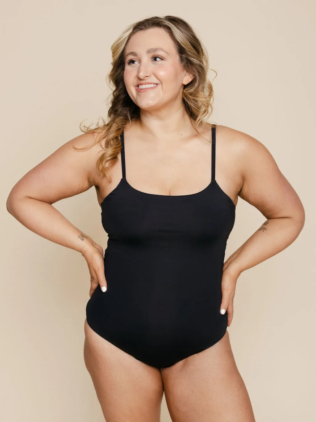 Shelf Bra One Piece in Black sold by Kitty & Vibe product image thumbnail 5