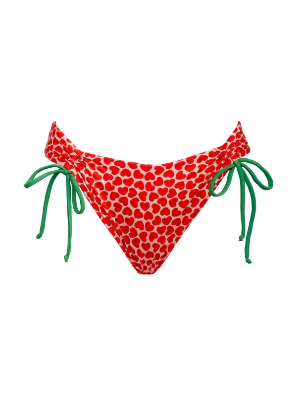 Ruched Tie Bottoms in Brooke sold by Kitty & Vibe