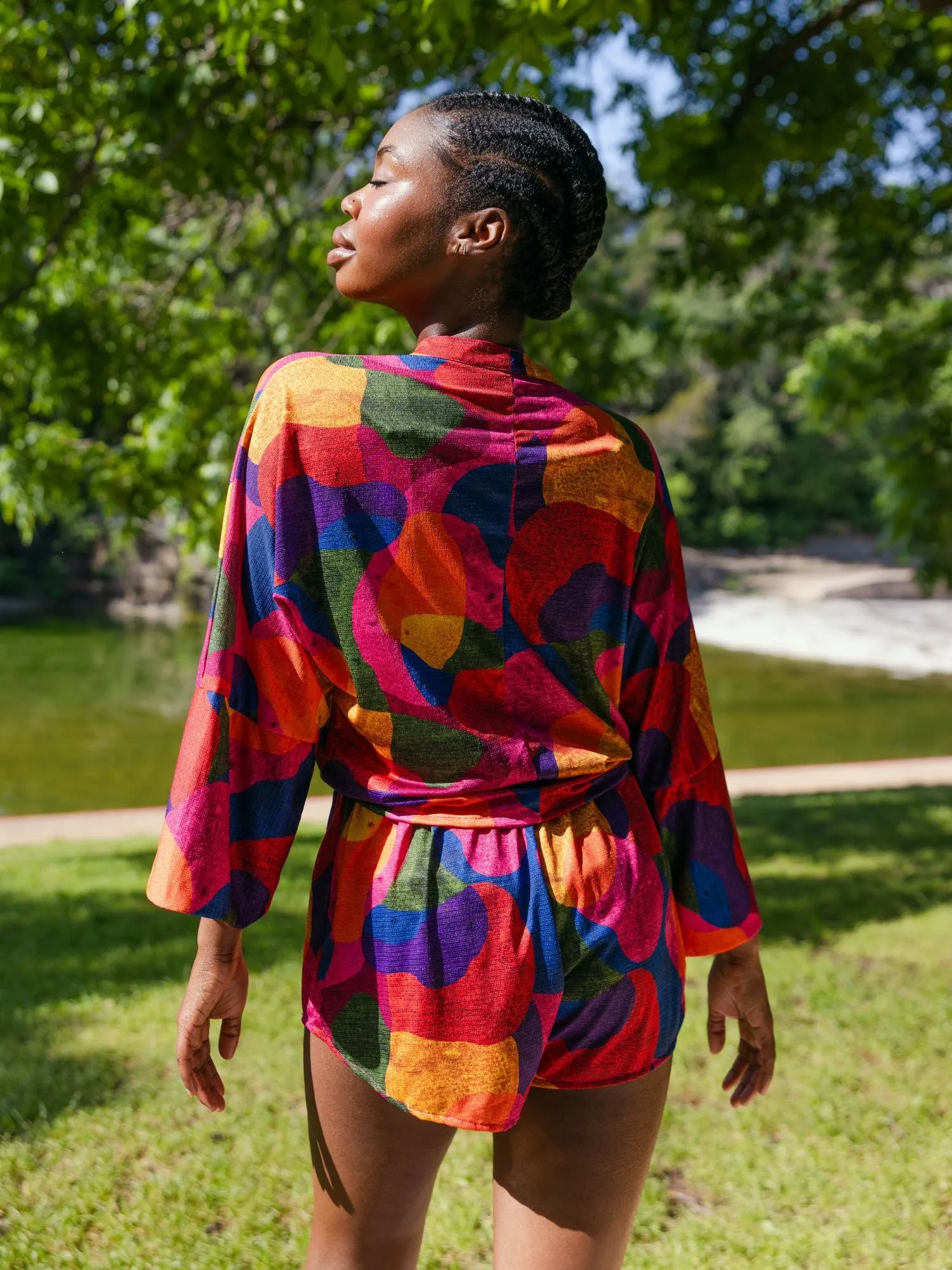 Cover Up Shorts in Isla sold by Kitty & Vibe product image thumbnail 4