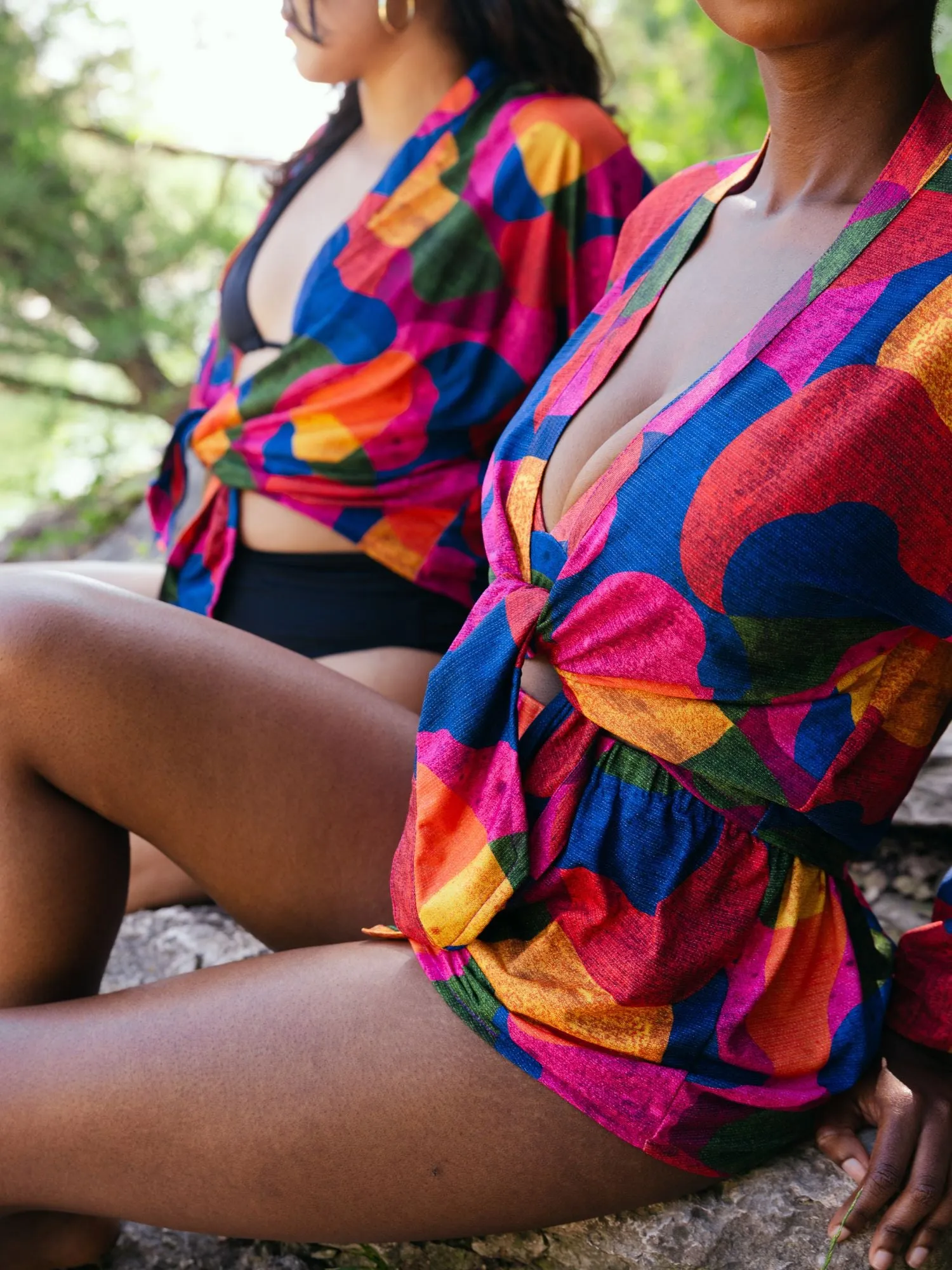 Cover Up Shorts in Isla sold by Kitty & Vibe product image thumbnail 3