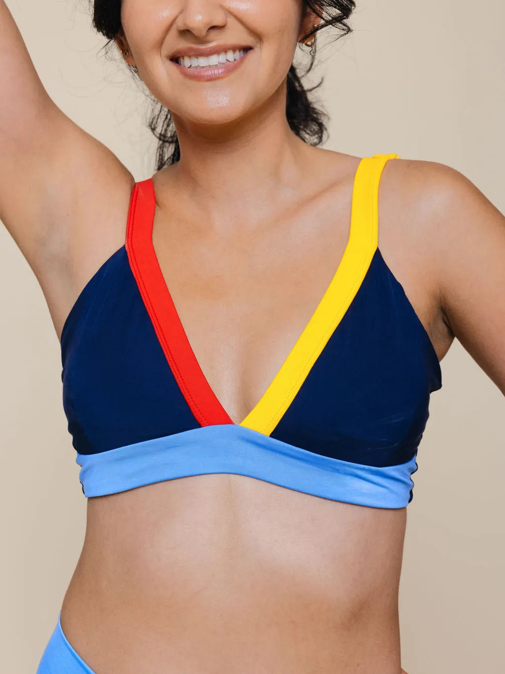 Banded Triangle Top in Avery sold by Kitty & Vibe product image thumbnail 3