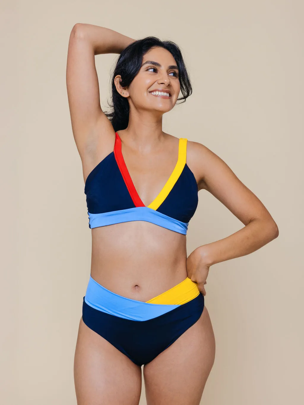 Banded Triangle Top in Avery sold by Kitty & Vibe product image thumbnail 4