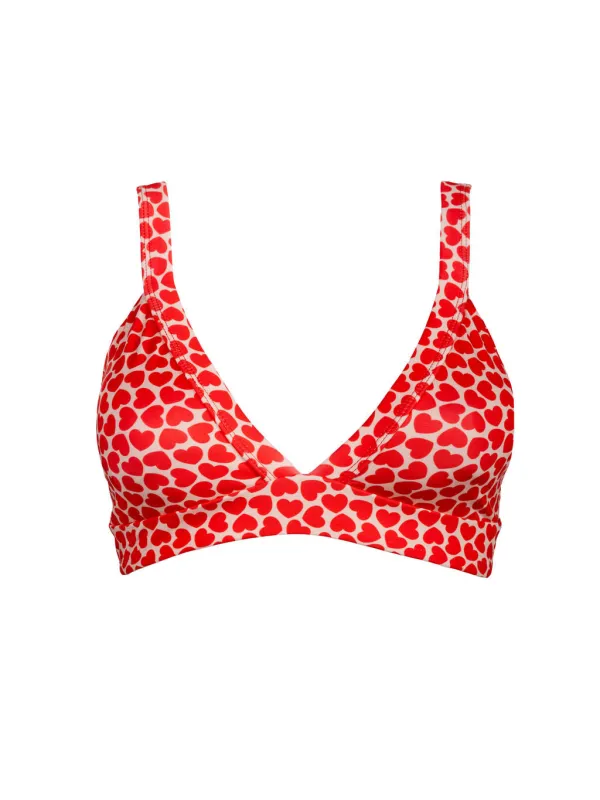 Banded Triangle Top in Brooke sold by Kitty & Vibe