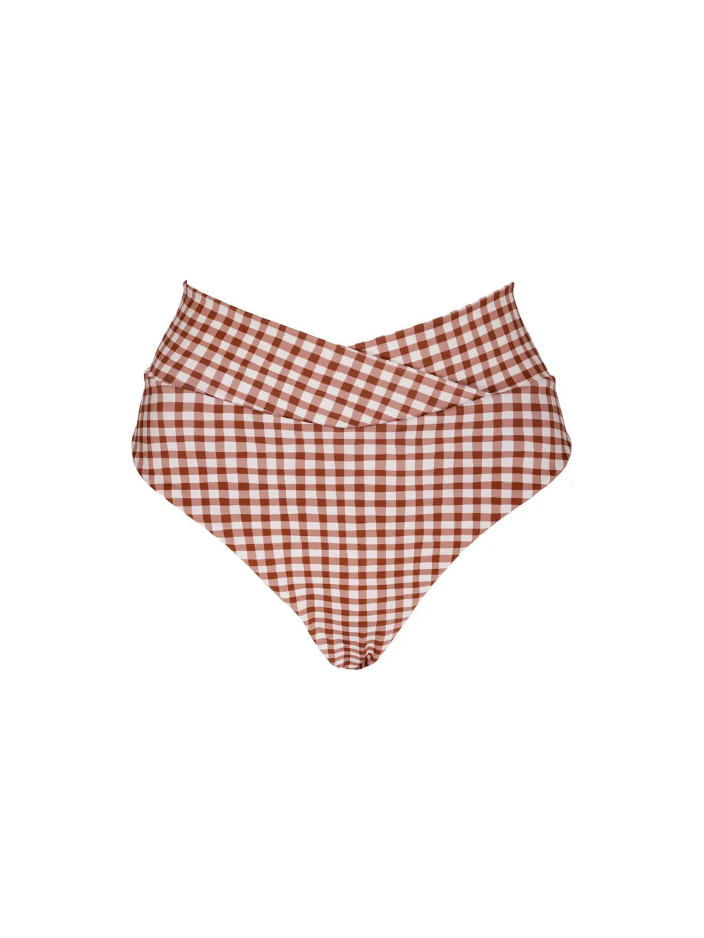 High Hip Crossover Bottoms in Sugar sold by Kitty & Vibe product image thumbnail 2