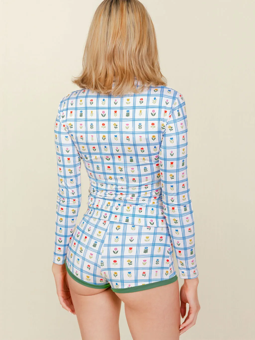 Long Sleeve Rashguard in Wildflower sold by Kitty & Vibe product image thumbnail 5
