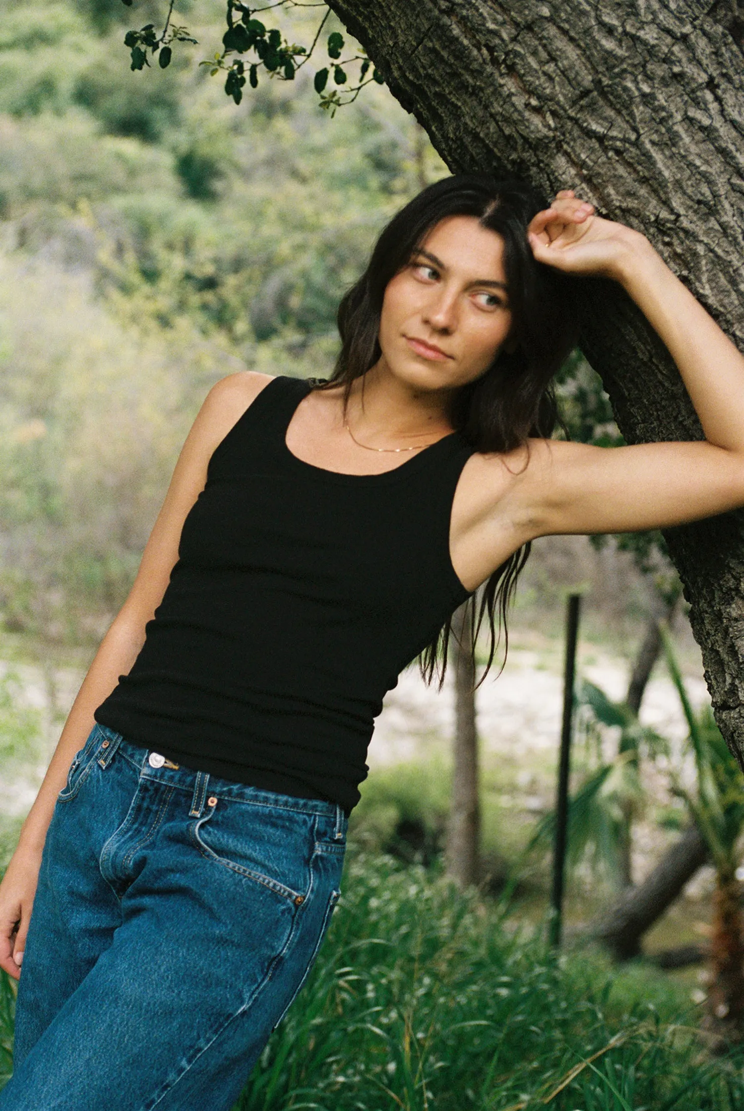 Organic Rib Tank sold by LA RELAXED product image thumbnail 2