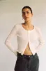 Pointelle Cardigan sold by LA RELAXED