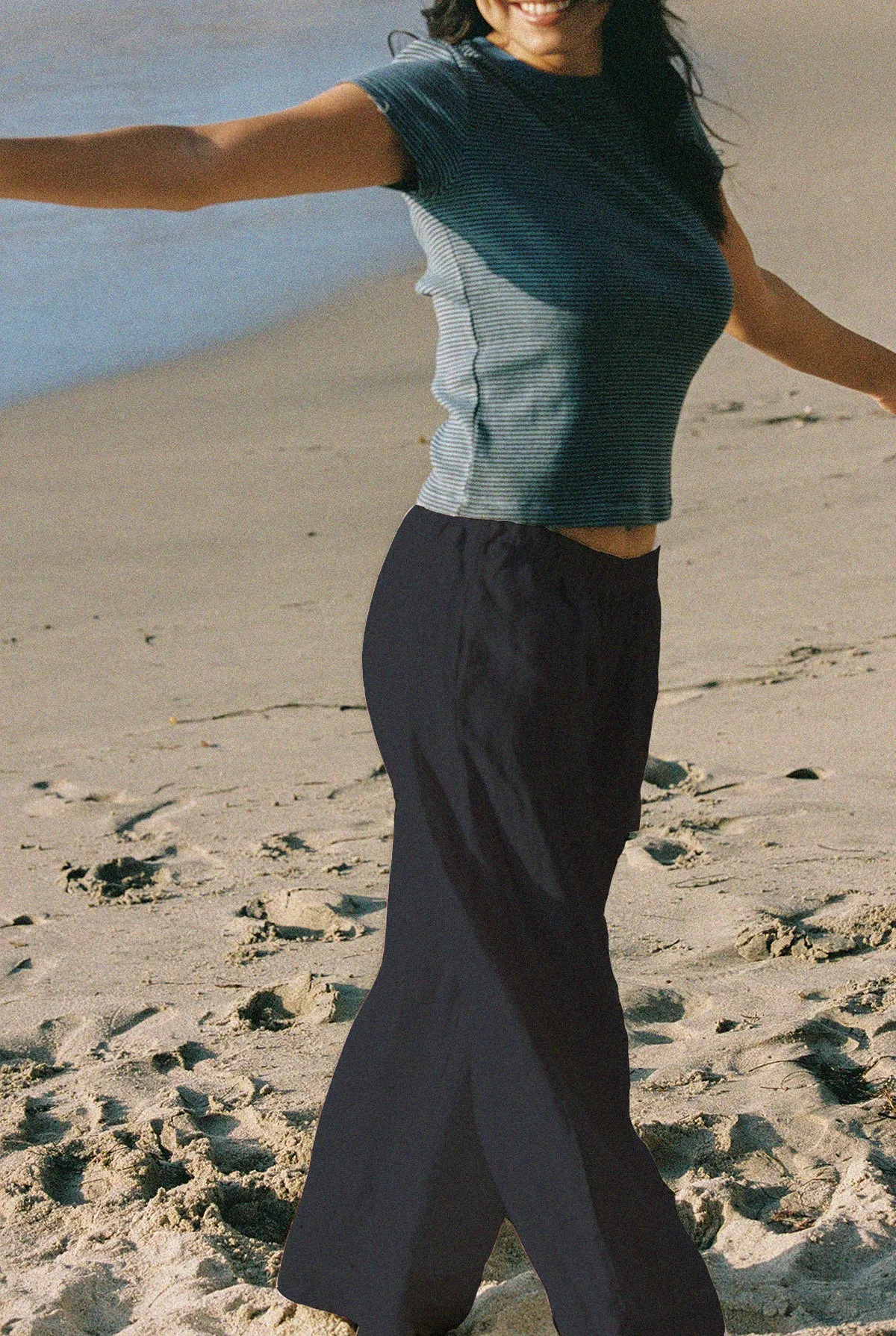 Linen Simple Pant sold by LA RELAXED