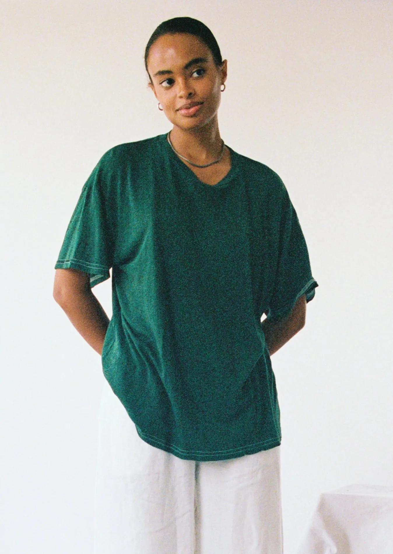 Washed Slub Tee sold by LA RELAXED product image thumbnail 2
