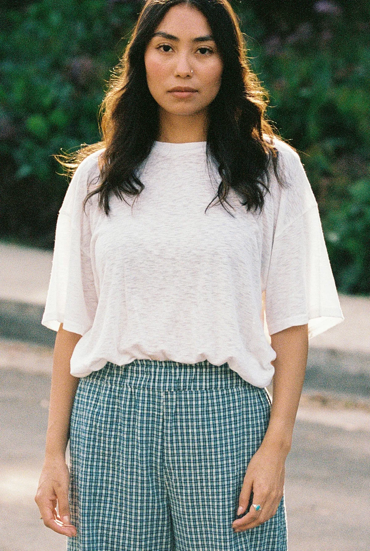 Washed Slub Tee sold by LA RELAXED product image thumbnail 4