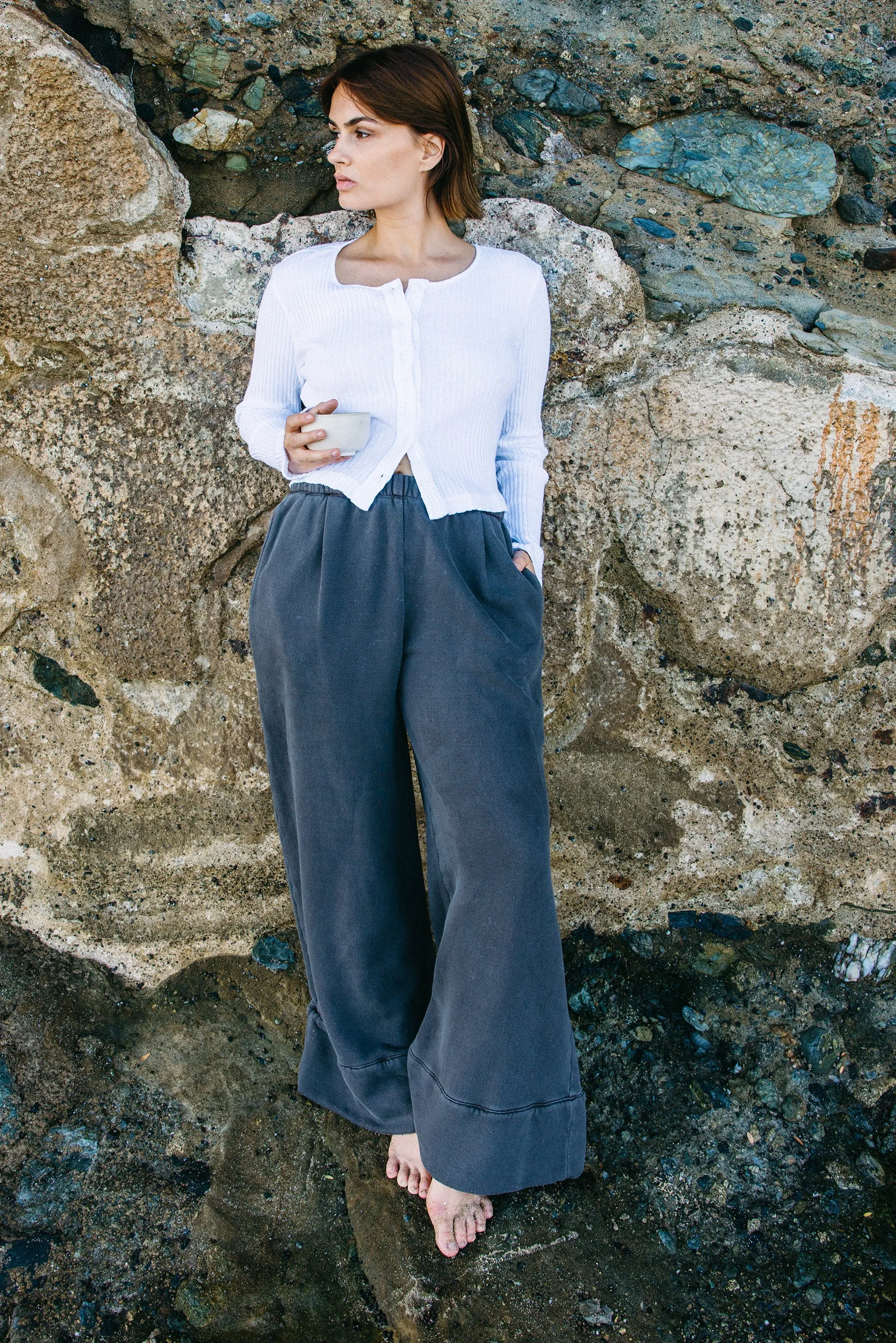 Washed Fleece Pant sold by LA RELAXED