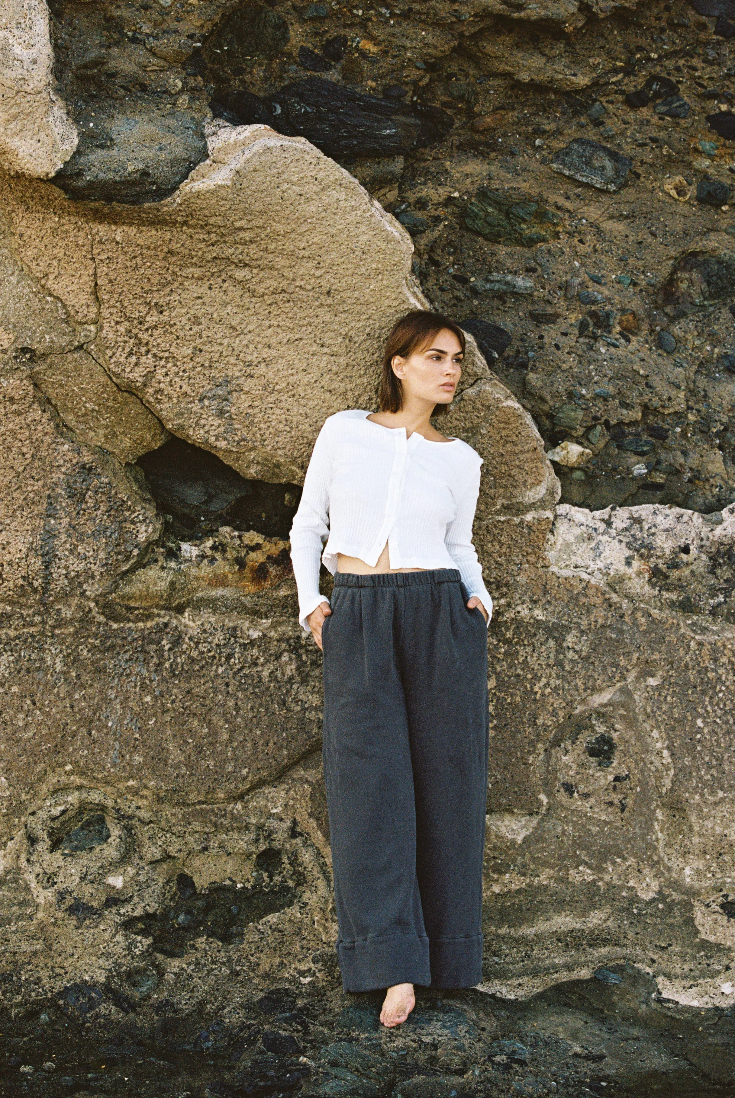 Washed Fleece Pant sold by LA RELAXED product image thumbnail 2