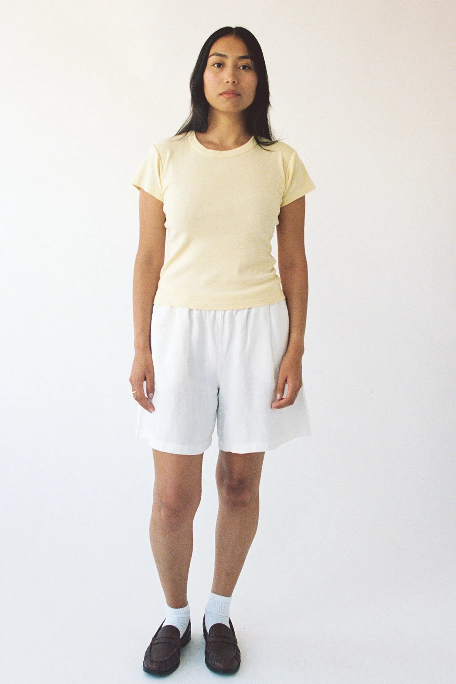 Pleated Linen Short sold by LA RELAXED product image thumbnail 3