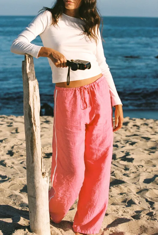 Linen Track Pant sold by LA RELAXED