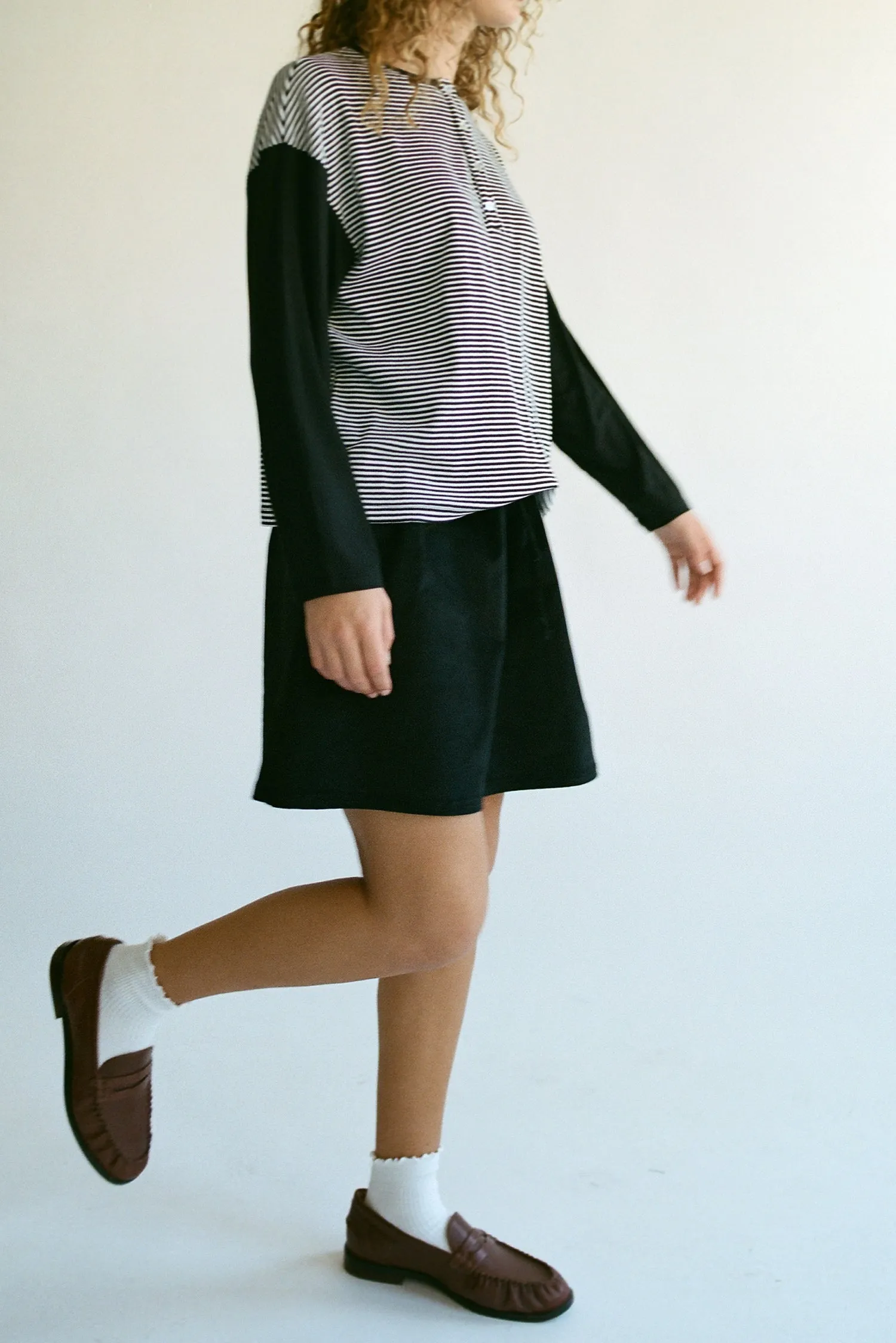 Striped Organic Henley sold by LA RELAXED product image thumbnail 2