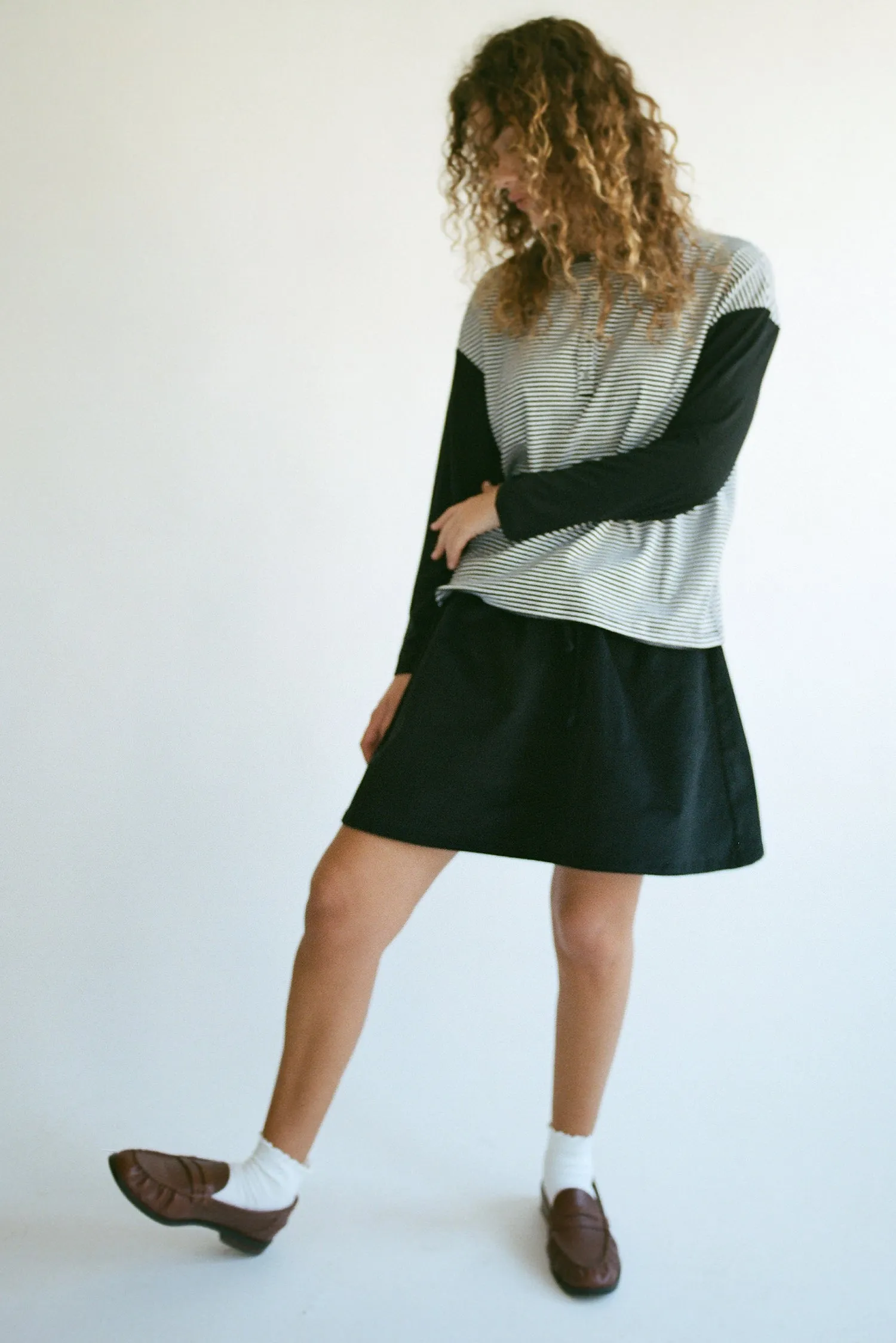 Striped Organic Henley sold by LA RELAXED product image thumbnail 4