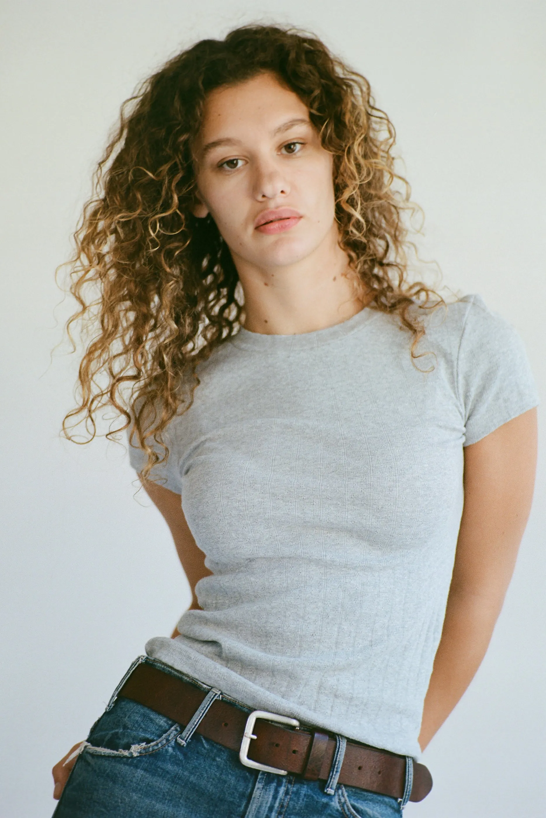 Organic Texture Tee sold by LA RELAXED product image thumbnail 5