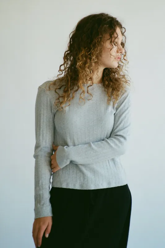 Organic Texture Long Sleeve sold by LA RELAXED