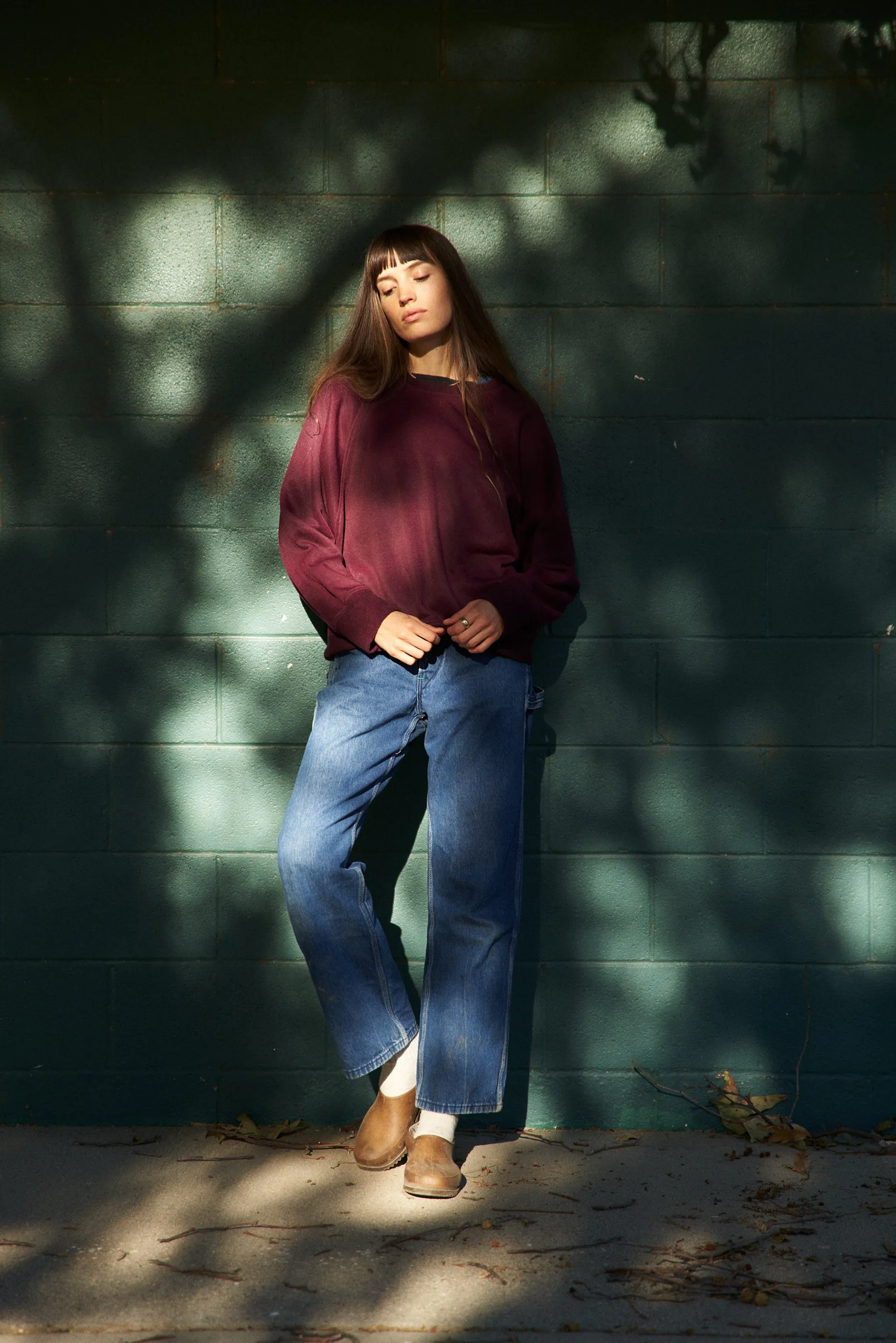 Kissed Fleece Raglan sold by LA RELAXED product image thumbnail 3