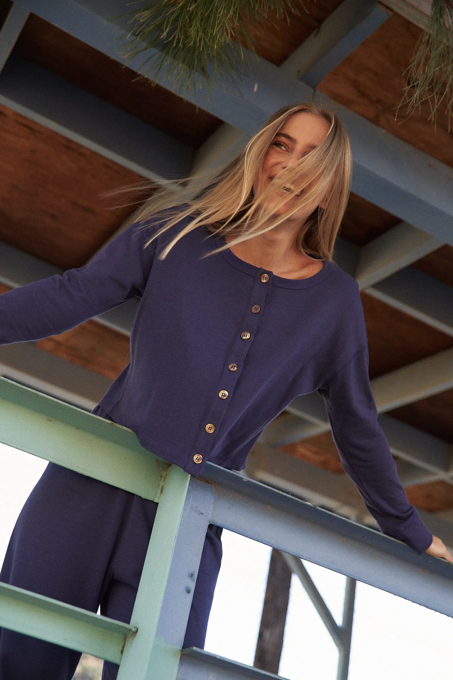 Hemp Boxy Cardigan sold by LA RELAXED product image thumbnail 2