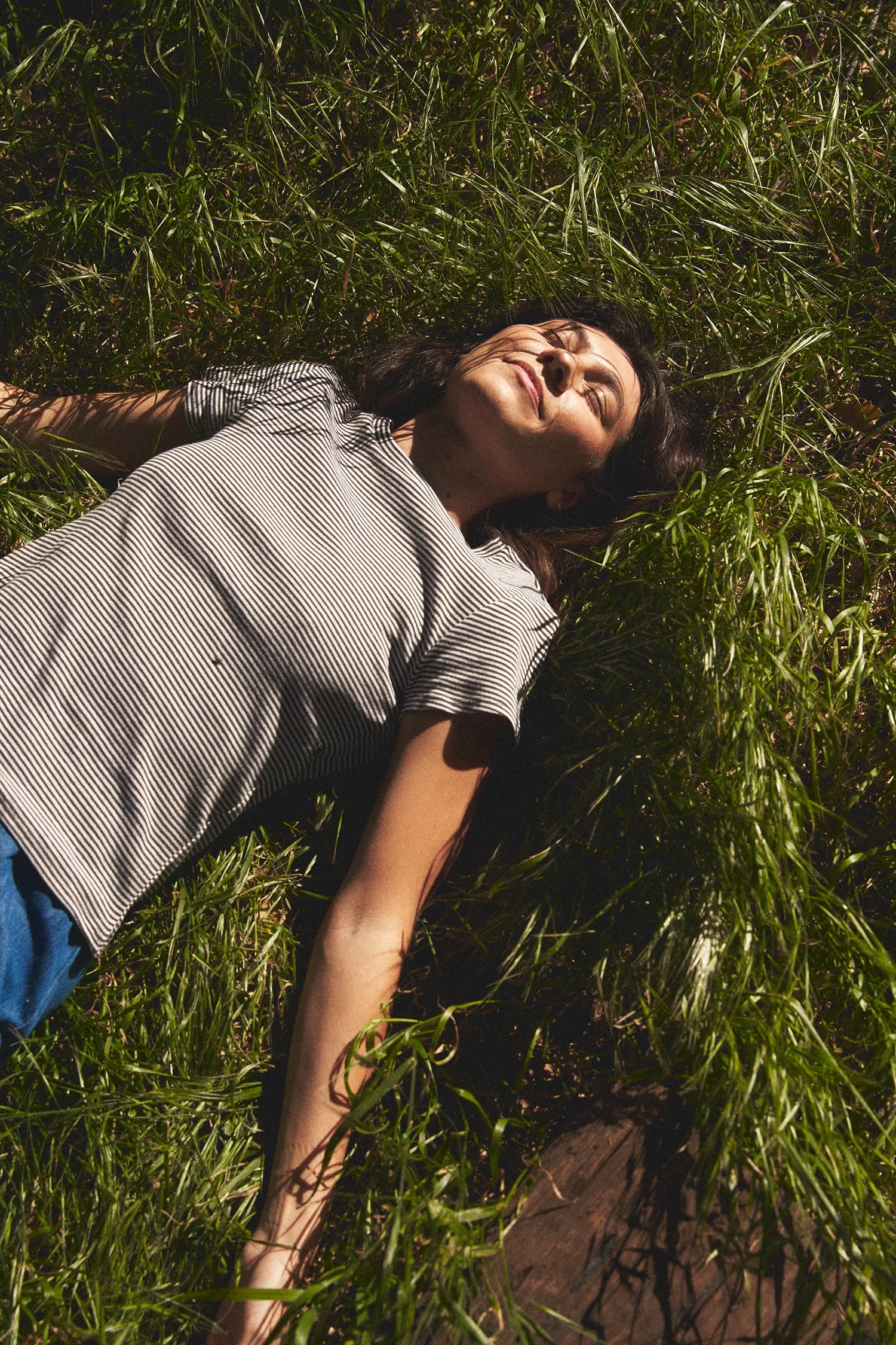 Bebe Stripe Tee sold by LA RELAXED