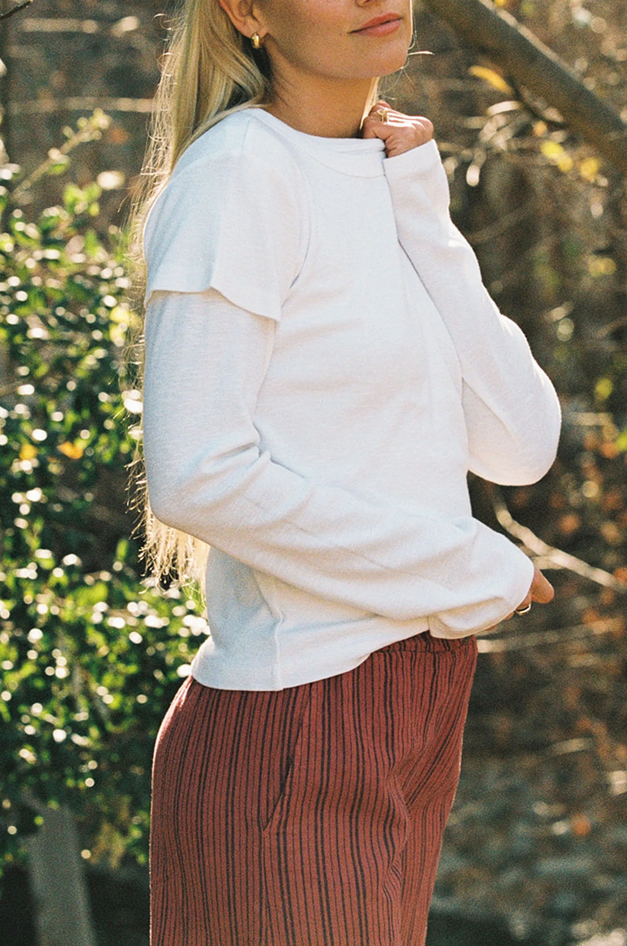 Vintage Slub Long Sleeve sold by LA RELAXED product image thumbnail 5