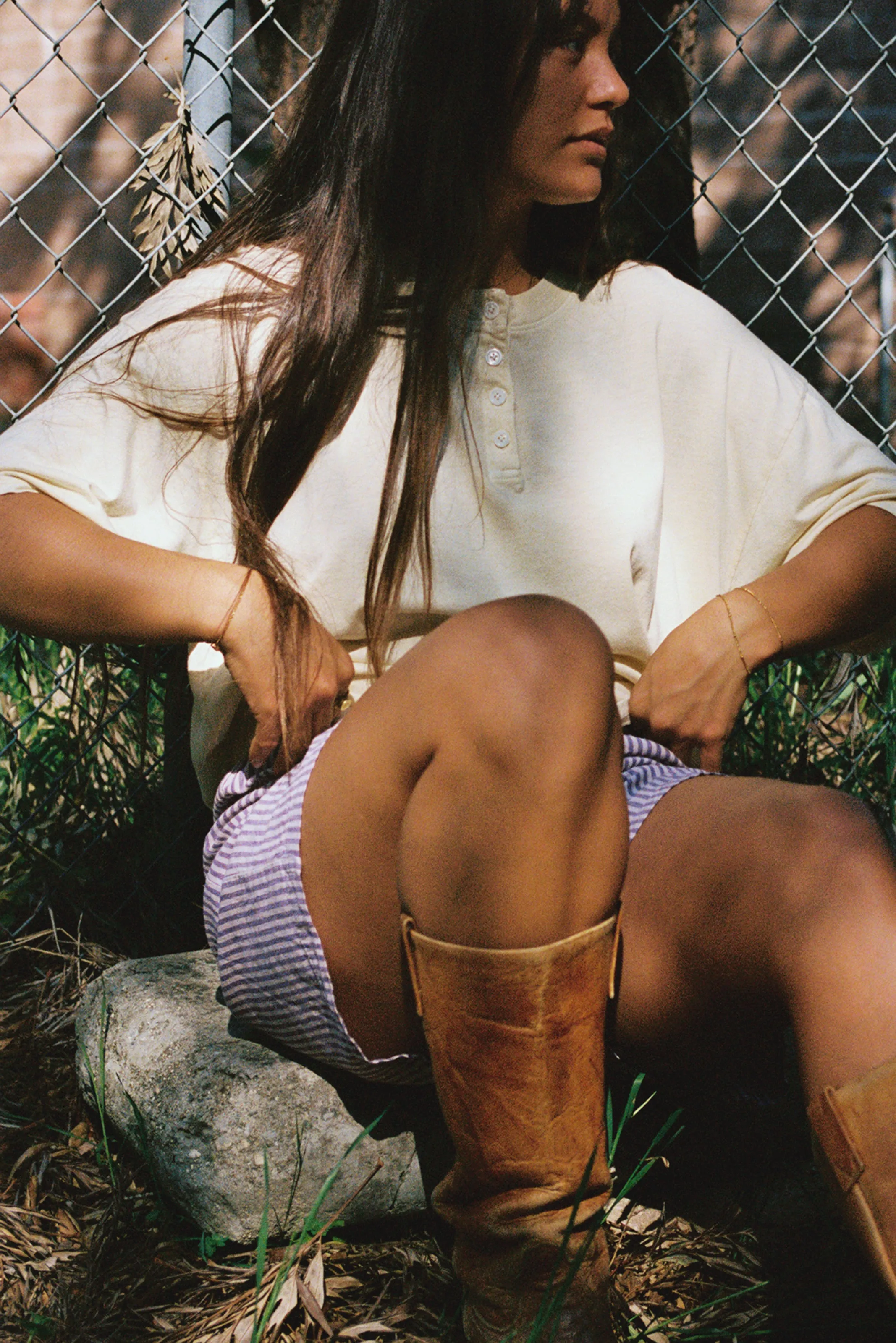 Hemp Henley sold by LA RELAXED product image thumbnail 2