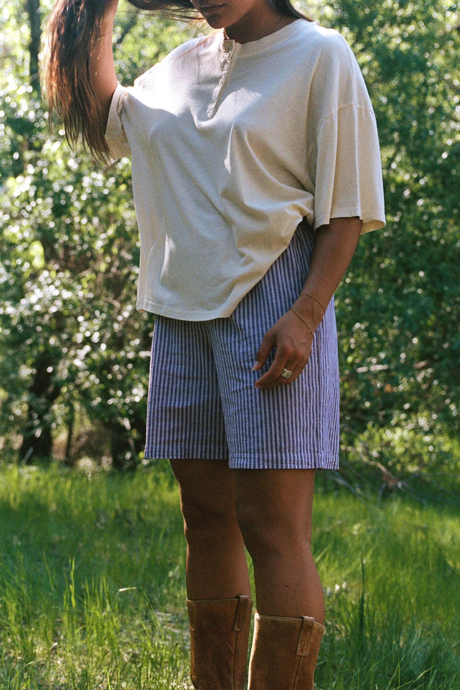 Hemp Henley sold by LA RELAXED product image thumbnail 3