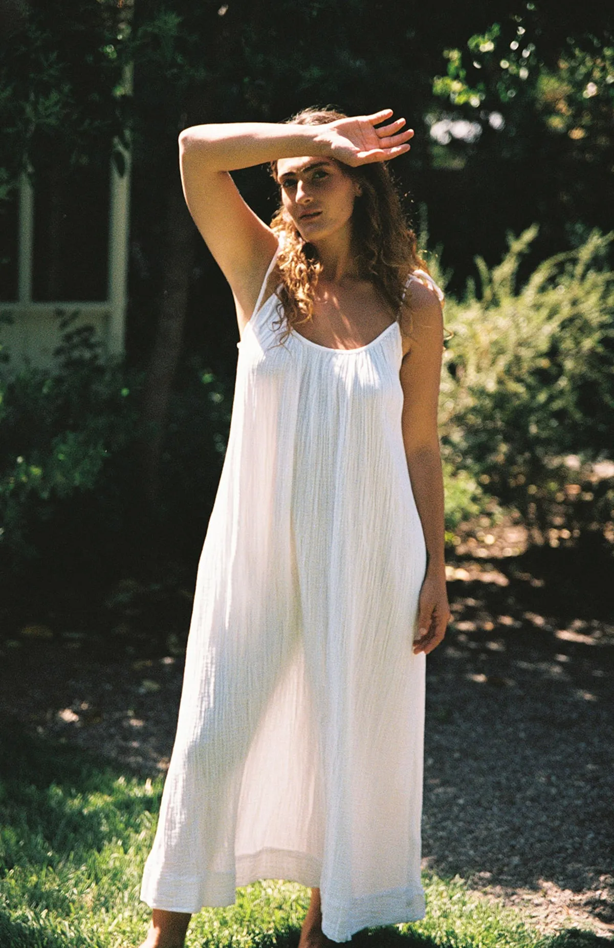 Organic Gauze Dress sold by LA RELAXED