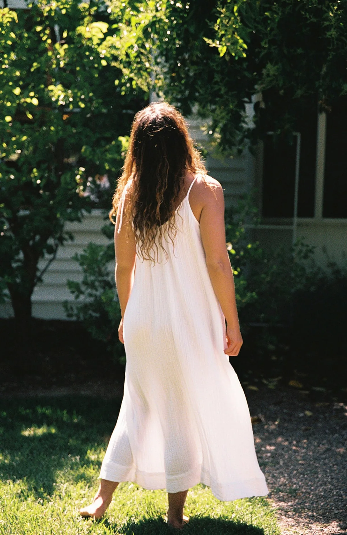 Organic Gauze Dress sold by LA RELAXED product image thumbnail 3