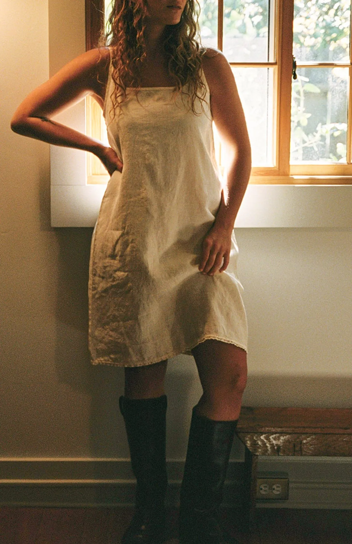 Jardin Linen Dress sold by LA RELAXED product image thumbnail 5