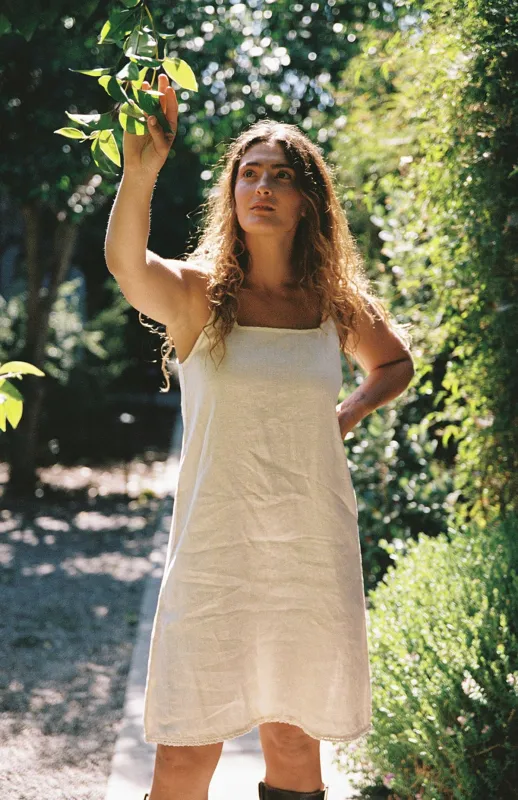 Jardin Linen Dress sold by LA RELAXED