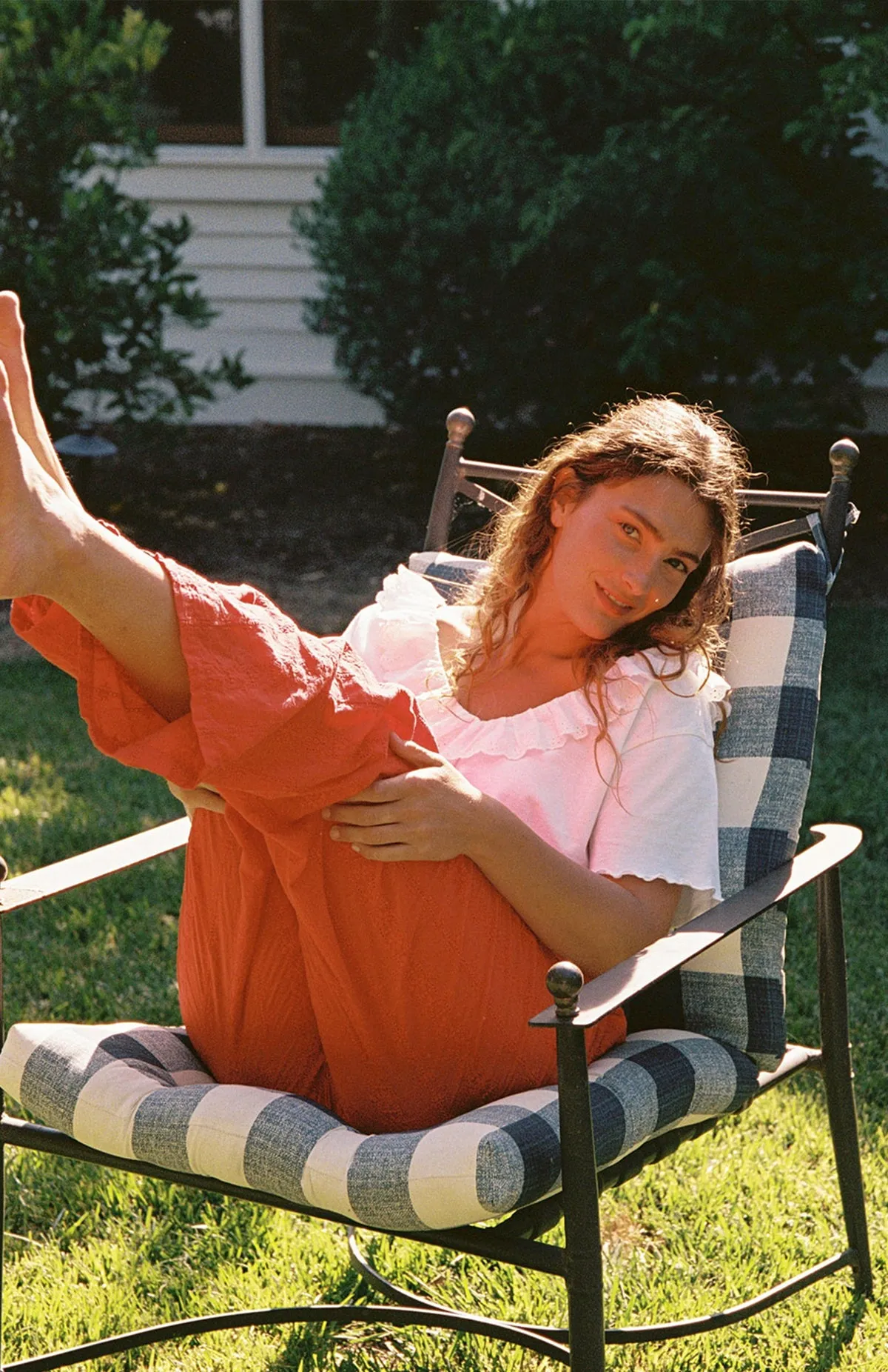 Embroidered Eyelet Pant sold by LA RELAXED product image thumbnail 3