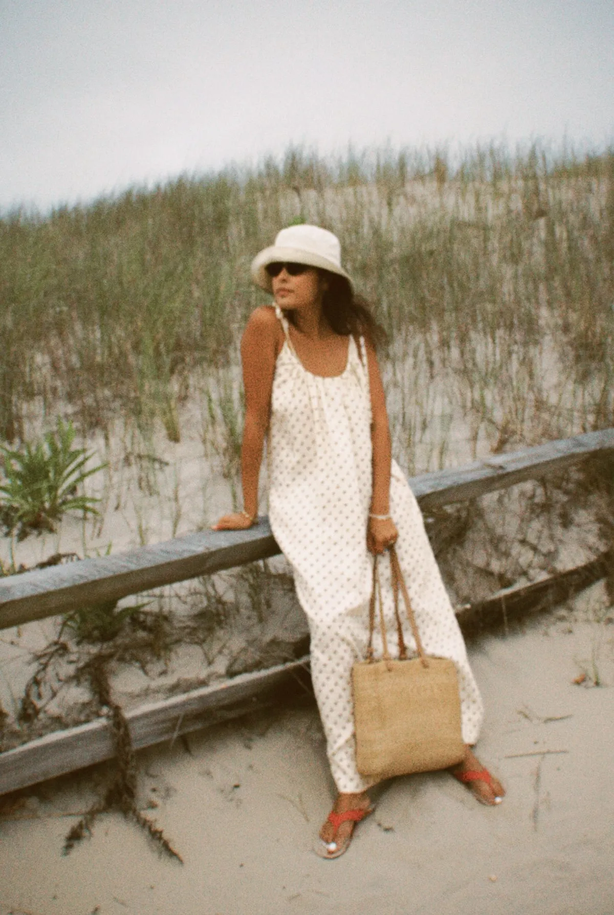 Printed Linen Dress sold by LA RELAXED product image thumbnail 4