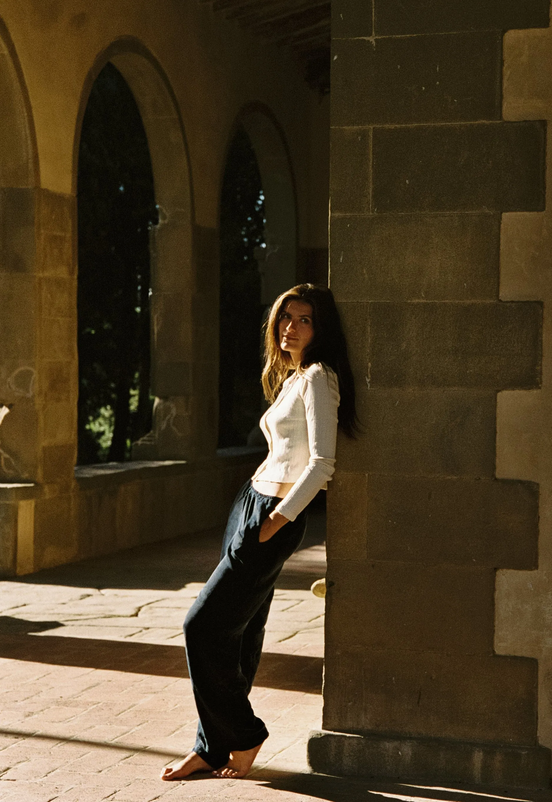 Posie Pointelle Cardigan sold by LA RELAXED product image thumbnail 5