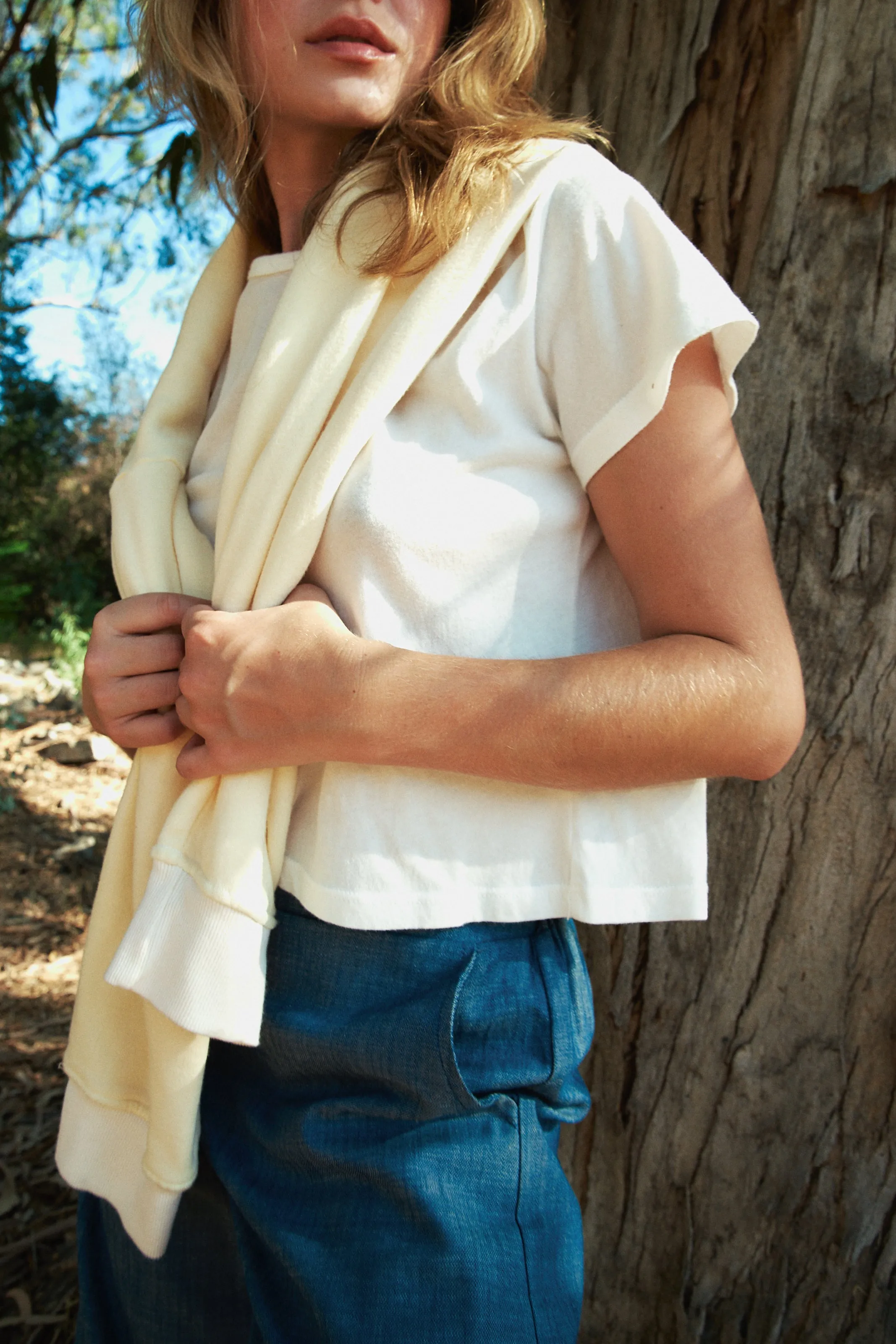 Laundered Jersey Tee sold by LA RELAXED product image thumbnail 5
