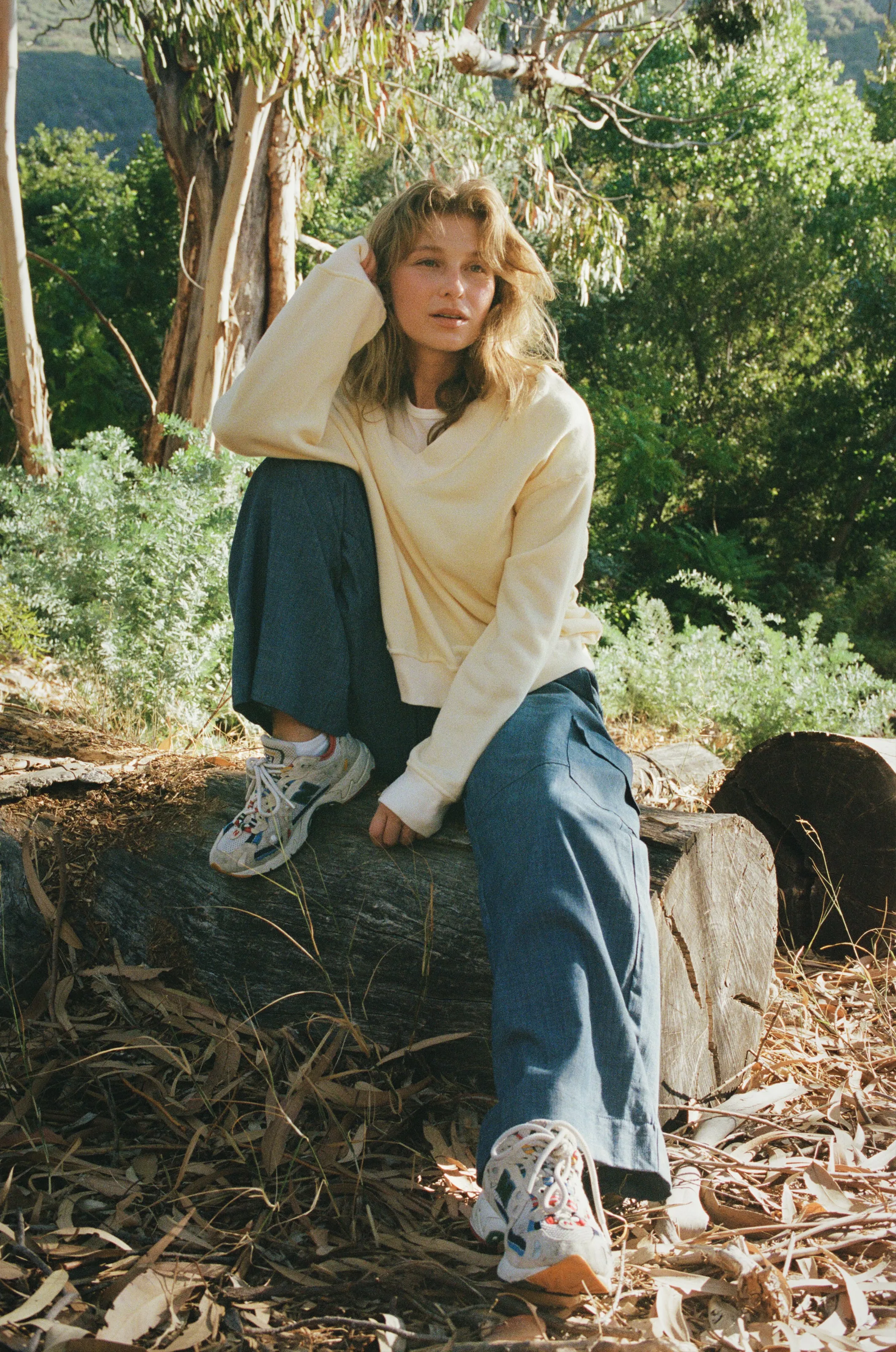 Chambray Denim Cargo sold by LA RELAXED product image thumbnail 2