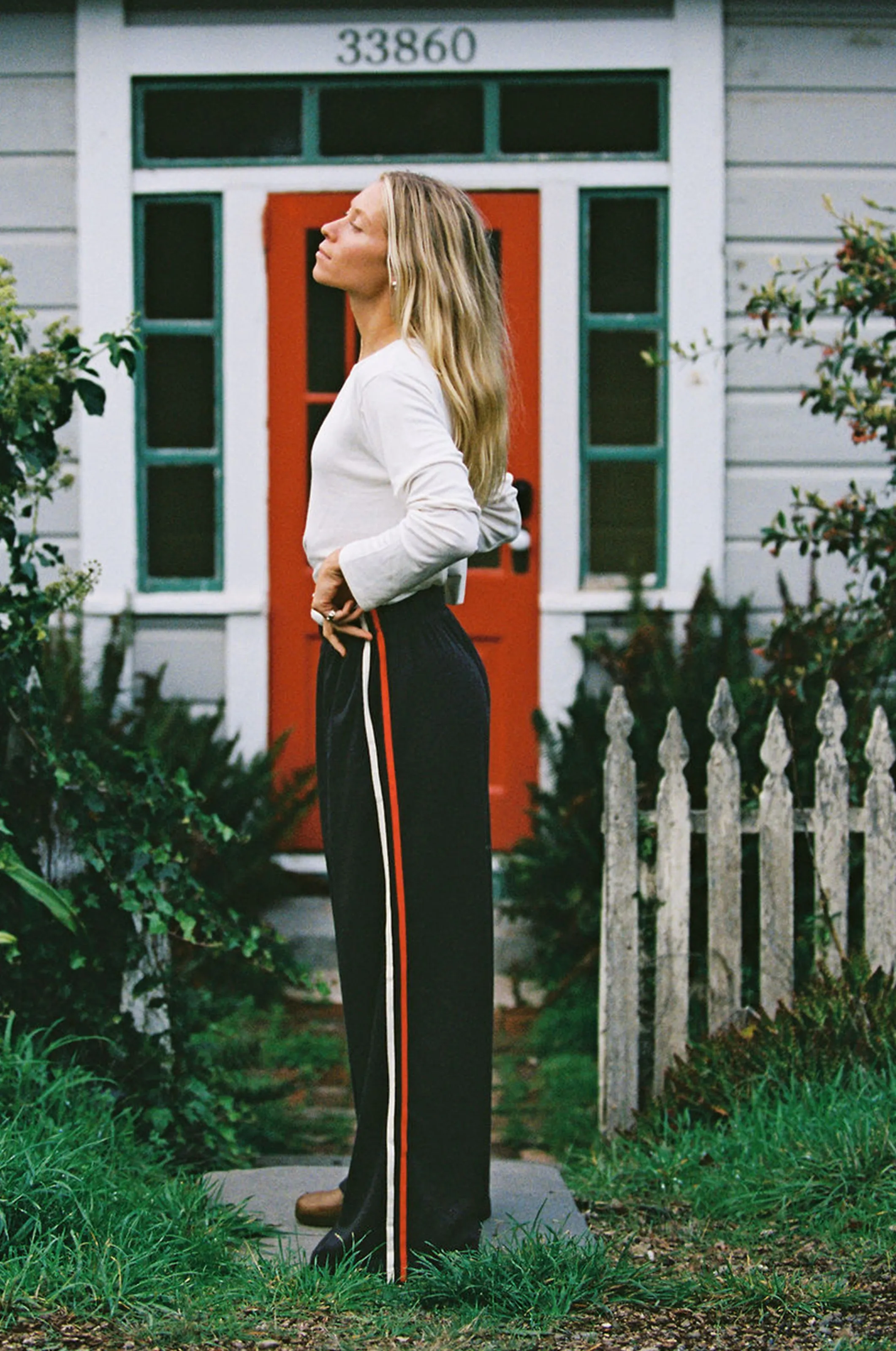 Fleece Track Pant sold by LA RELAXED