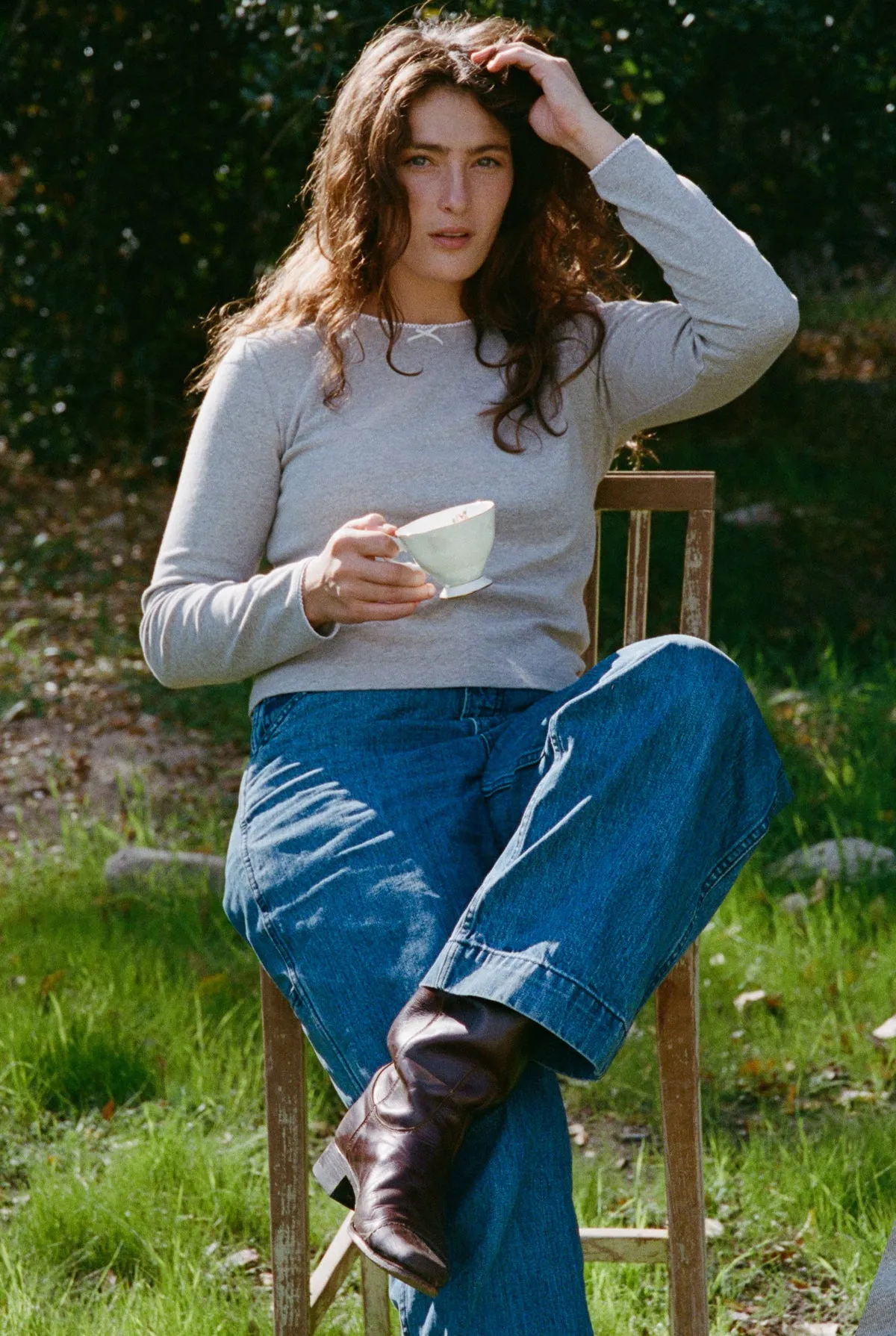 French Long Sleeve sold by LA RELAXED product image thumbnail 3