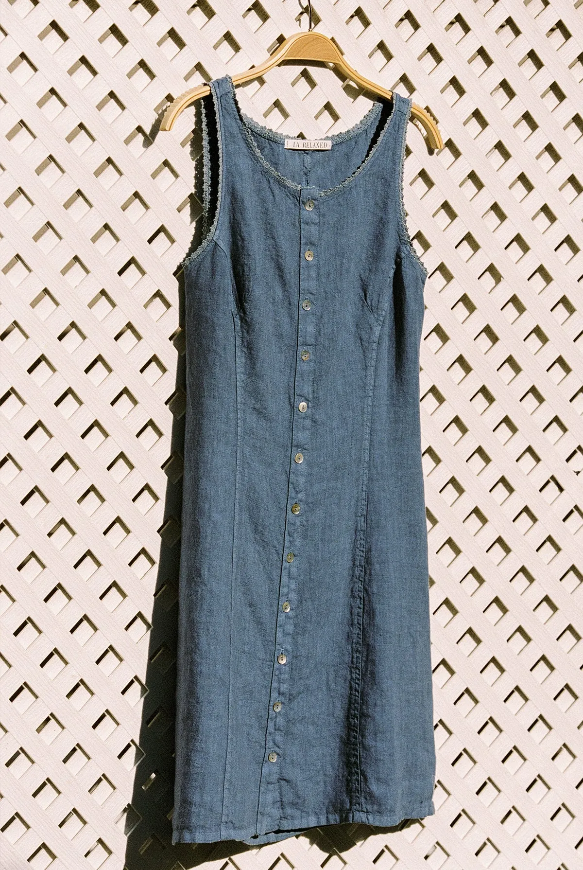 The Linen Pinafore sold by LA RELAXED product image thumbnail 2