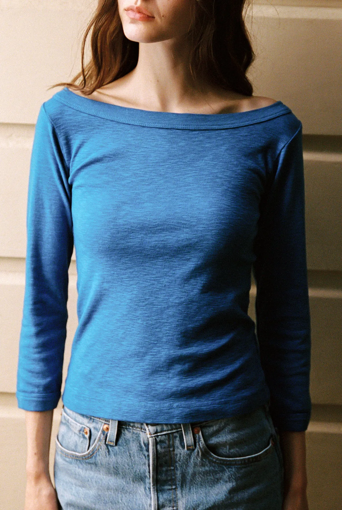 Bateau Slub Top sold by LA RELAXED product image thumbnail 2