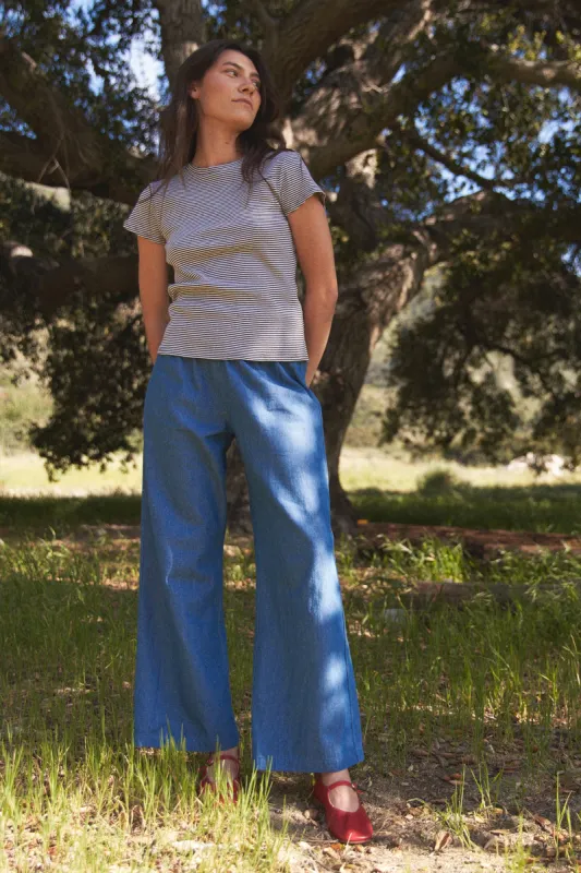 Washed Denim Pant sold by LA RELAXED