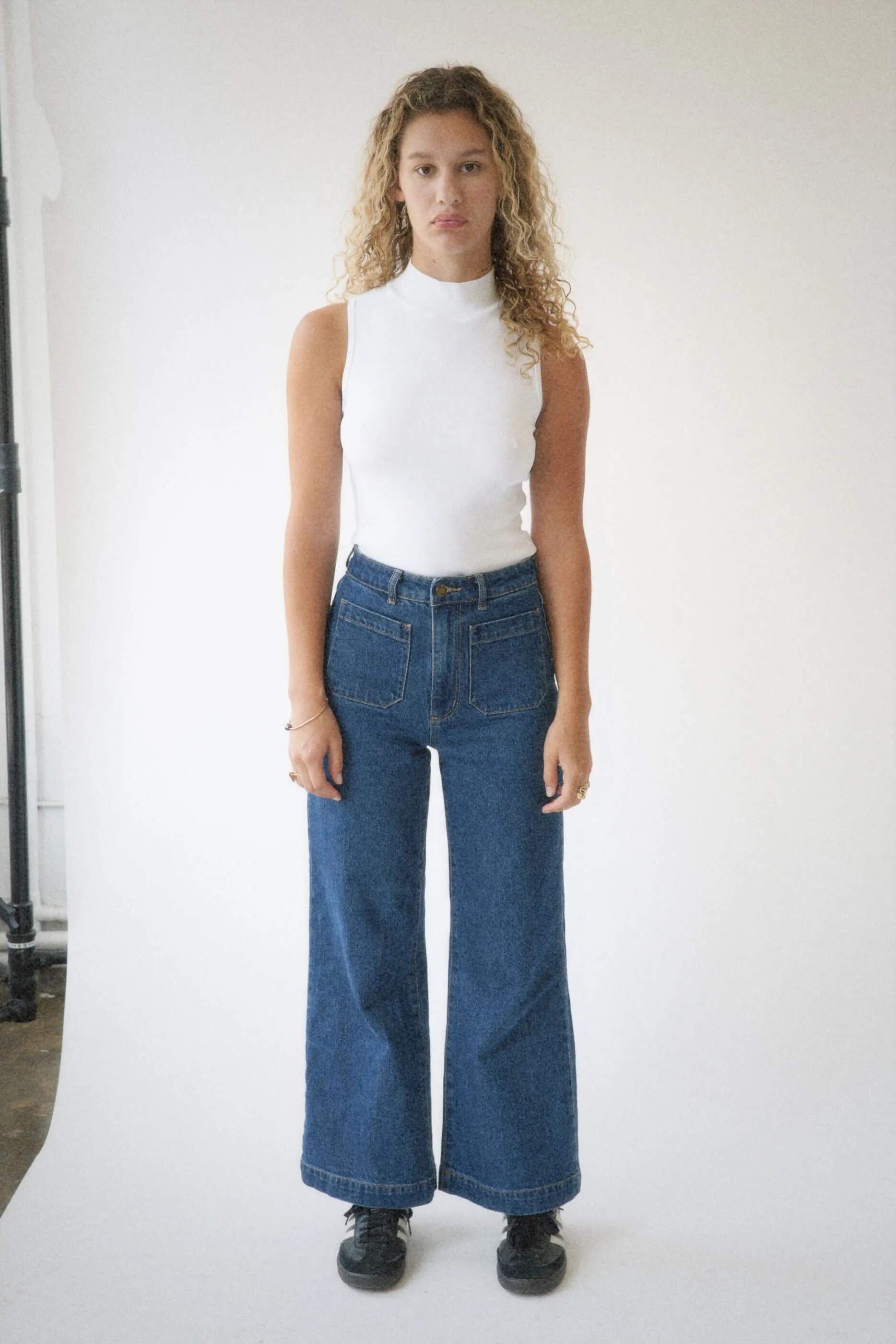 90's Sleeveless Mock Neck sold by LA RELAXED product image thumbnail 3