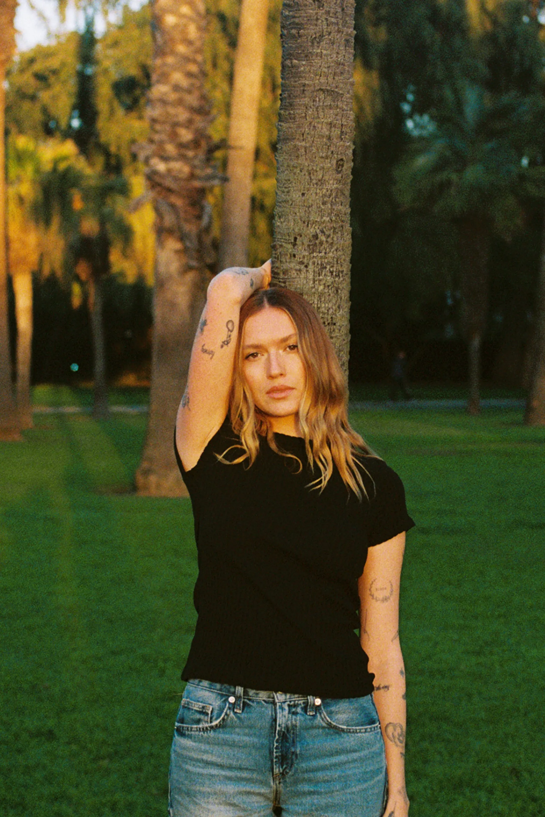 Pointelle Tee sold by LA RELAXED product image thumbnail 5