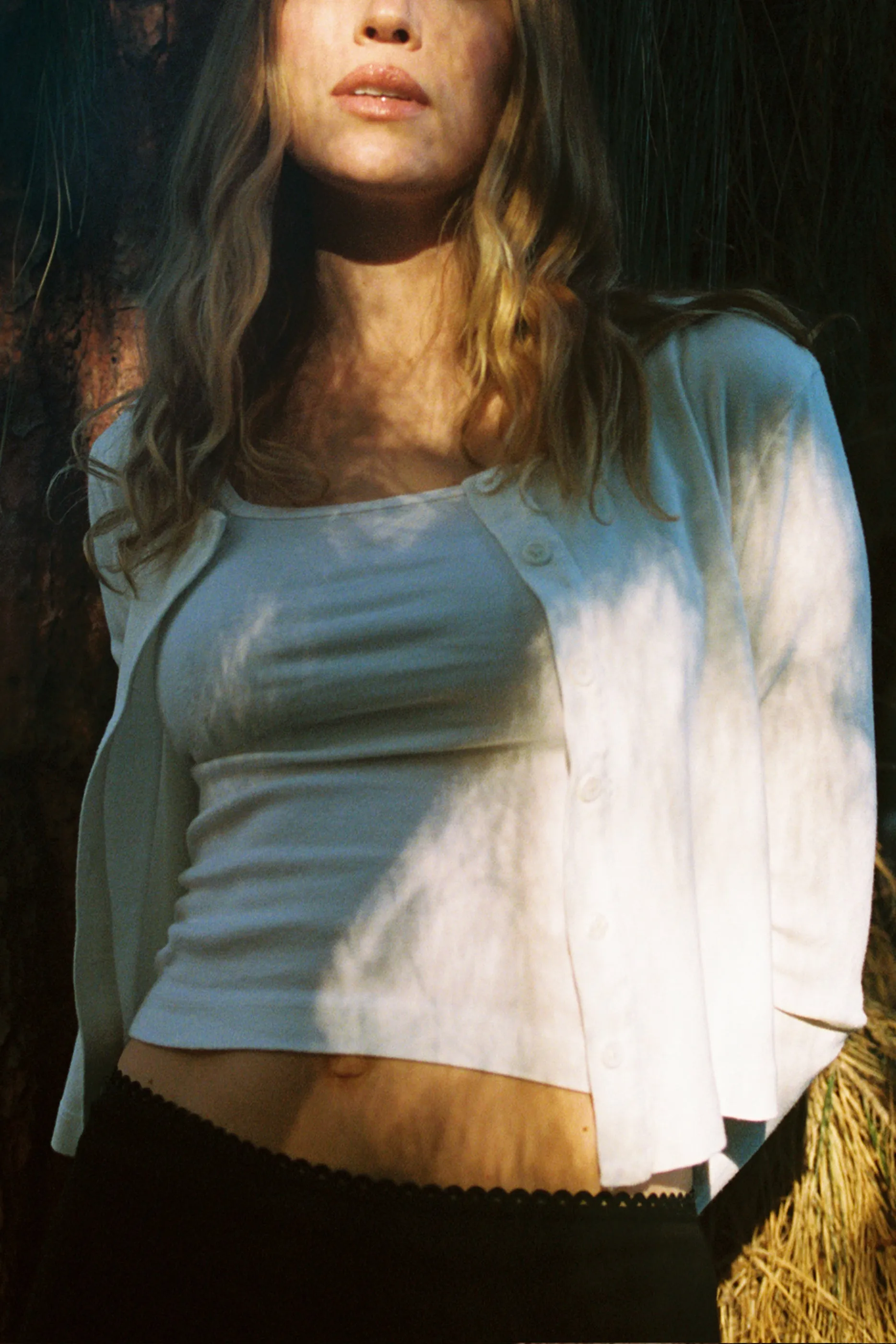 Organic Rib Cardigan sold by LA RELAXED product image thumbnail 2