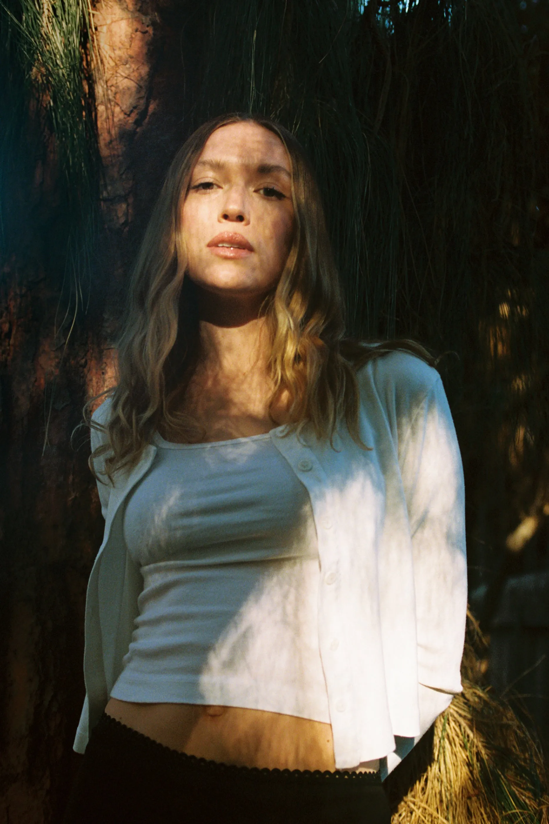 Organic Rib Cardigan sold by LA RELAXED product image thumbnail 4