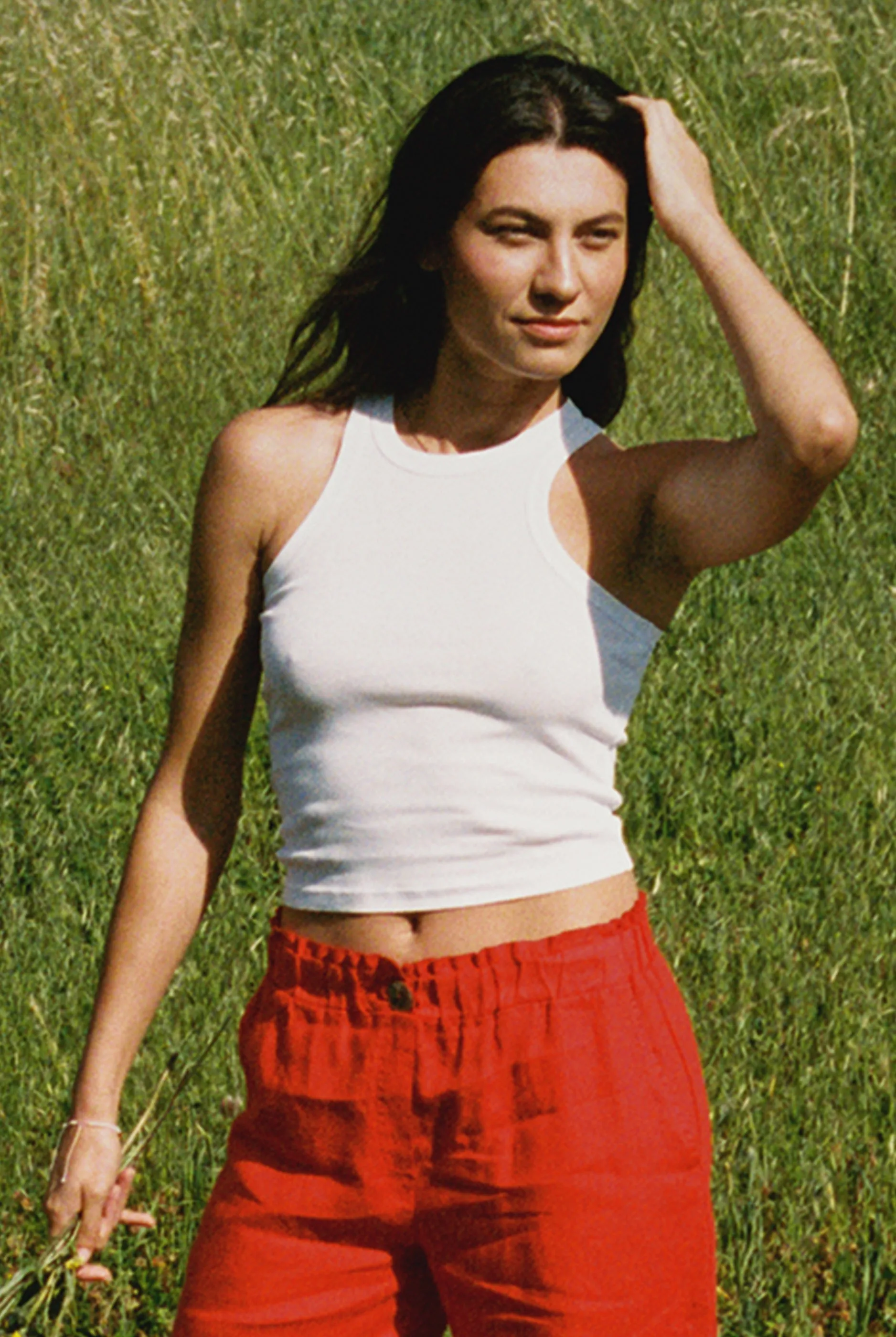 Organic High Neck Tank sold by LA RELAXED product image thumbnail 2