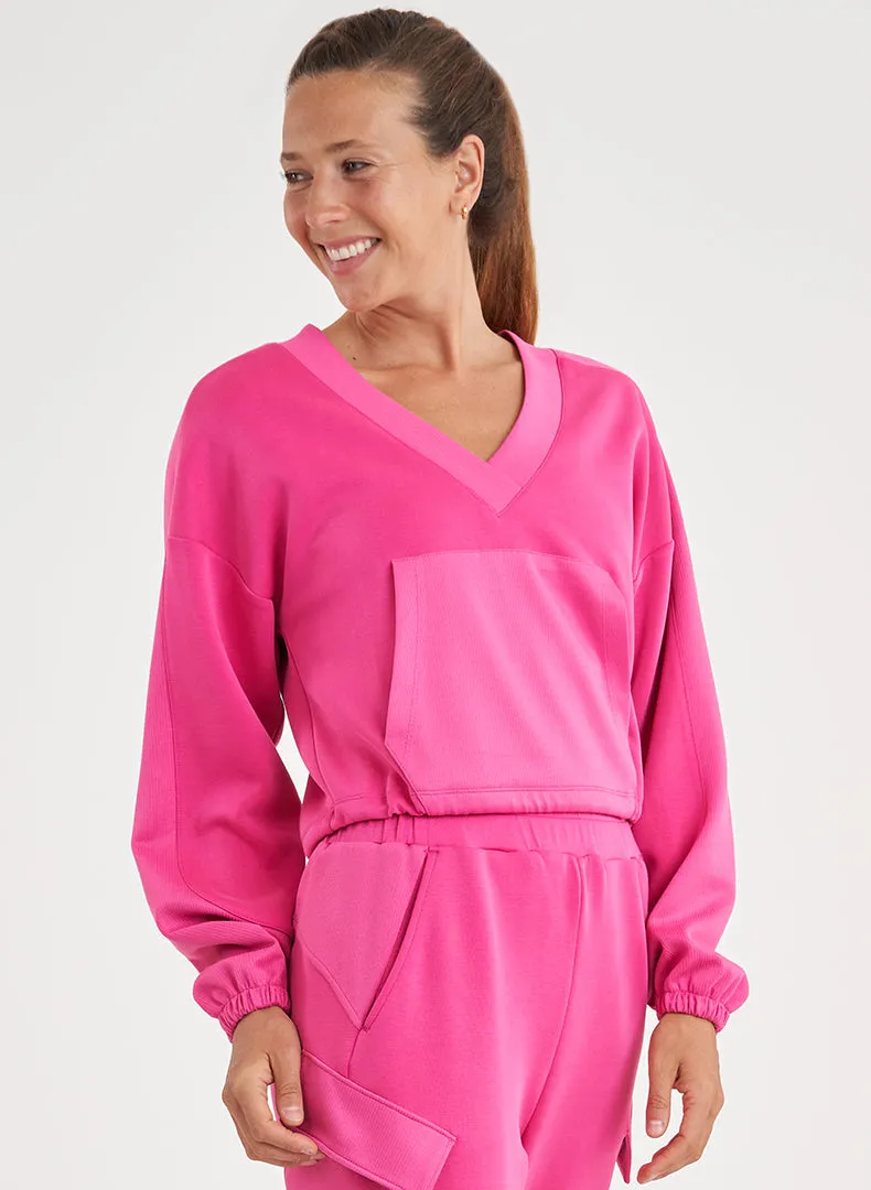 Ultraluxe V-Neck Pullover sold by Thrive Societe product image thumbnail 3